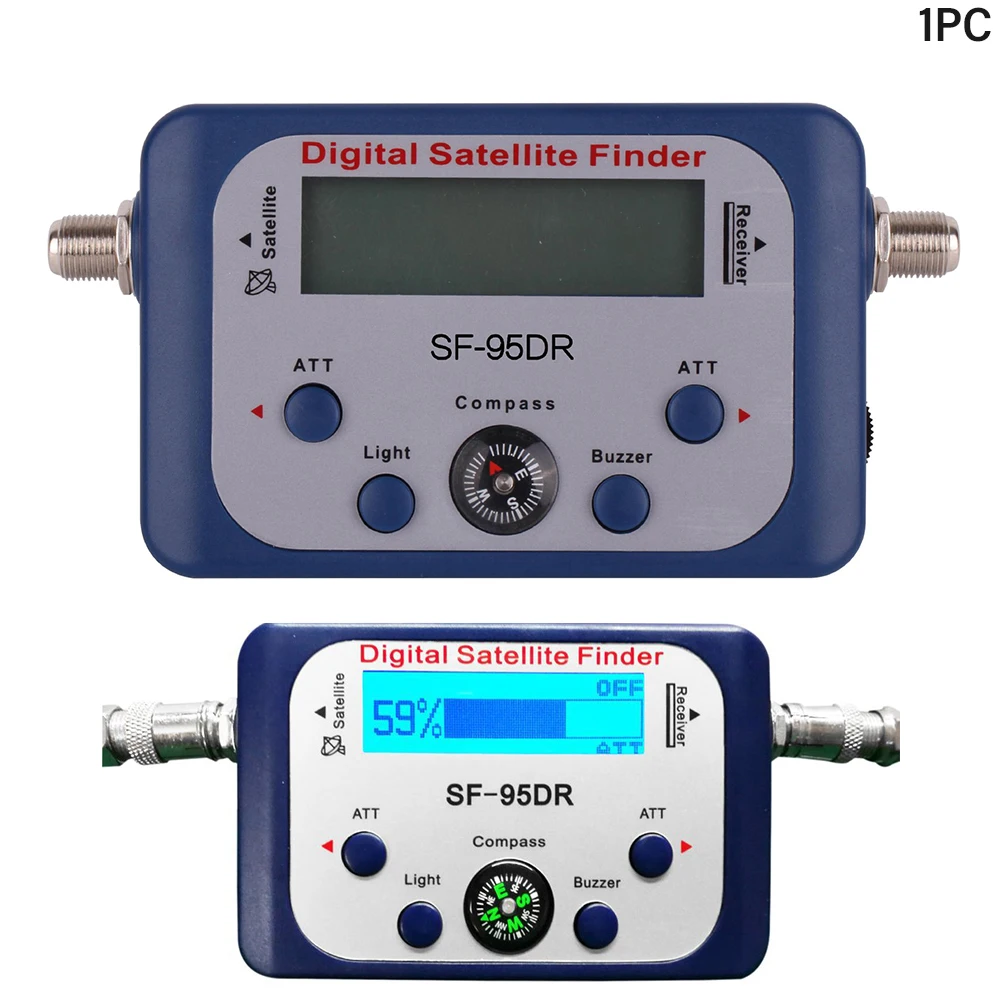 1PC Digital Satellite Detector Satellite Finder Meter Tv Signal Receiver Satellite Finder 950-2150MHz Input Level 130*65*27mm
1PC Digital Satellite Detector Satellite Finder Meter Tv Signal Receiver Satellite Finder 950-2150MHz Input Level 130*65*27mm