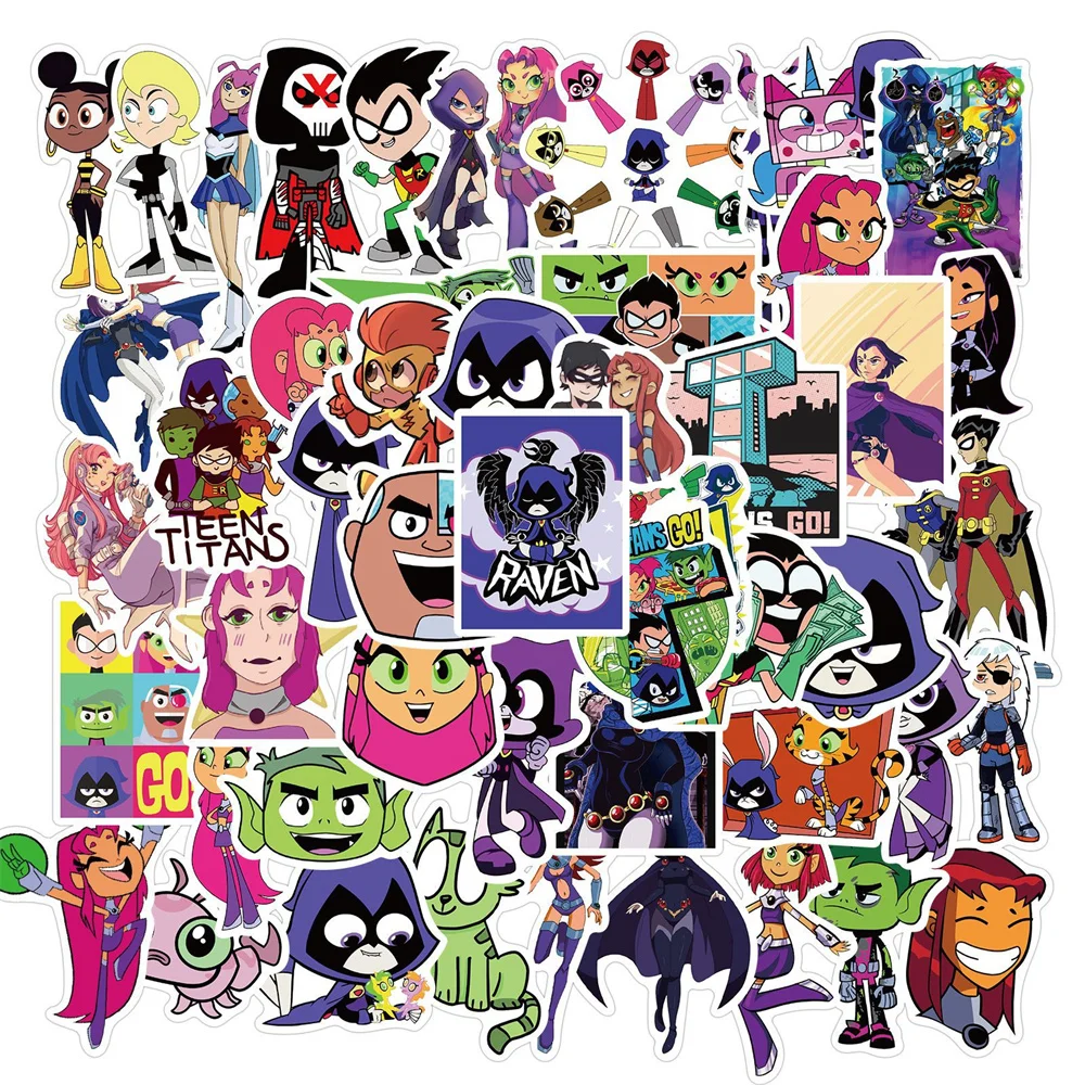 10/30/50PCS Cartoon Cartoon Teen Titans Attack Graffiti Stickers Suitcase Computer Waterproof No Glue Stickers Wholesale
10/30/50PCS Cartoon Cartoon Teen Titans Attack Graffiti Stickers Suitcase Computer Waterproof No Glue Stickers Wholesale