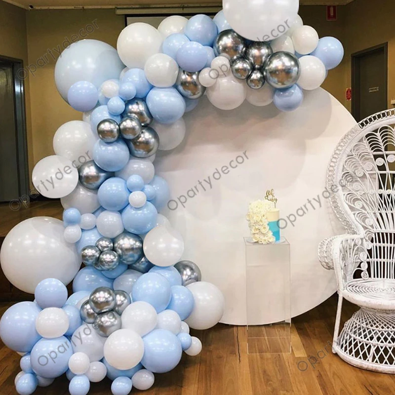 142Pcs Party Balloon Garland Arch Macaron Blue Metallic Gold Silver Latex Ballon Kit Baby Shower Wedding Birthday Decor Adult
142Pcs Party Balloon Garland Arch Macaron Blue Metallic Gold Silver Latex Ballon Kit Baby Shower Wedding Birthday Decor Adult