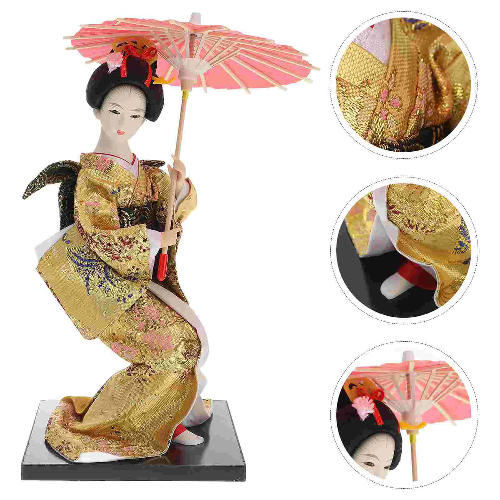 Japanese Geisha Ornaments Humanoid Tabletop Adornment Desktop Decorative Craft
Japanese Geisha Ornaments Humanoid Tabletop Adornment Desktop Decorative Craft