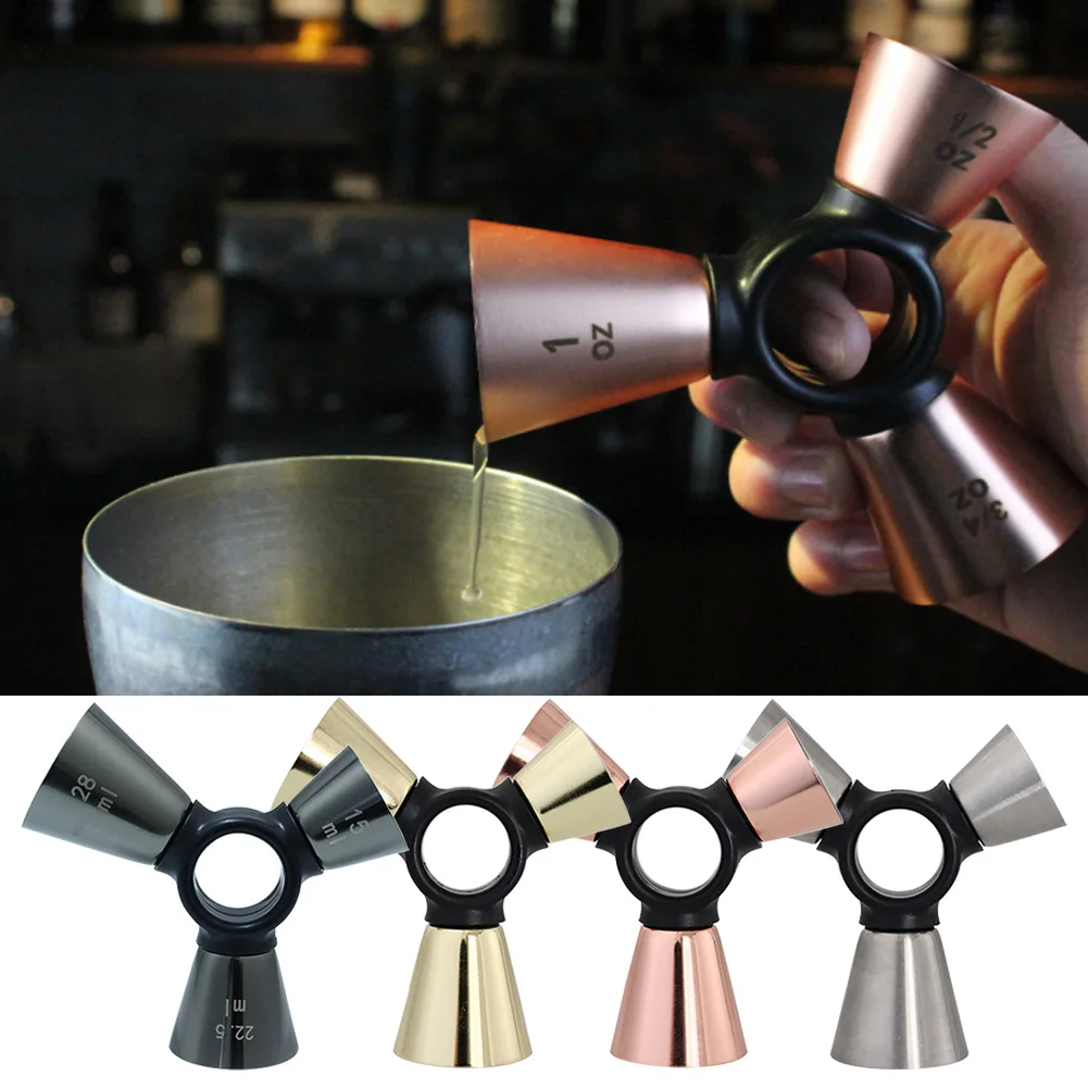 3 IN 1 Cocktail Bar Jigger Stainless Steel Triple Jigger Spirit Measuring Cup For Home Bar Party Club Integrated-Style Jigger
3 IN 1 Cocktail Bar Jigger Stainless Steel Triple Jigger Spirit Measuring Cup For Home Bar Party Club Integrated-Style Jigger