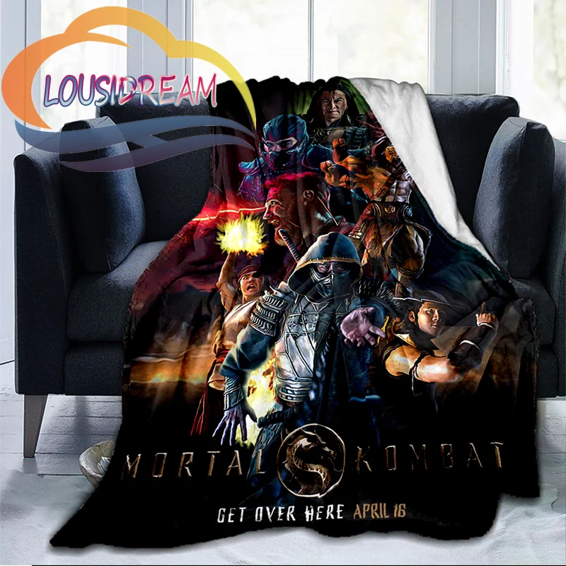 Mortal Kombat Blanket Classic film series Flannel Throw Blanket Gift Bed Soft 3D printing Bedspread Sofa Travel Camping blanket
Mortal Kombat Blanket Classic film series Flannel Throw Blanket Gift Bed Soft 3D printing Bedspread Sofa Travel Camping blanket