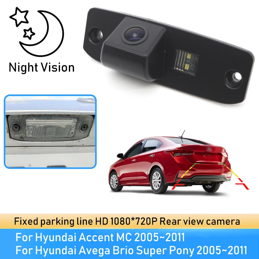 CCD HD Waterproof Car Rear view Camera Reverse Parking For Hyundai Accent MC 2005~2011 Avega Brio Super Pony 2005~2009 2010 2011
CCD HD Waterproof Car Rear view Camera Reverse Parking For Hyundai Accent MC 2005~2011 Avega Brio Super Pony 2005~2009 2010 2011