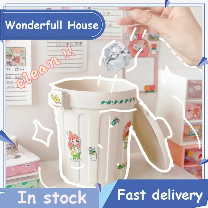 Kitchen Accessories Trash Can Student Personal Table Top Rubbish Bin 13x13x15cm With Lid Garbage Bin Household Tools Trash Bin
Kitchen Accessories Trash Can Student Personal Table Top Rubbish Bin 13x13x15cm With Lid Garbage Bin Household Tools Trash Bin