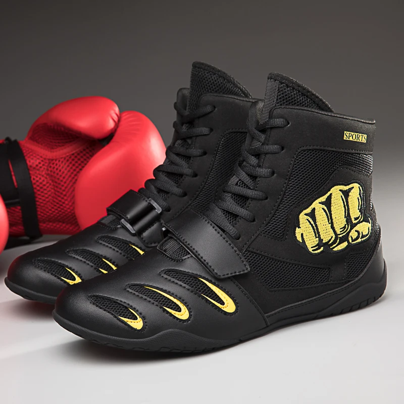 Men's and Women's Professional Boxing Boots Wrestling Shoes Men's Training Sports Shoes Men's Fitness Equipment Combat Boots
Men's and Women's Professional Boxing Boots Wrestling Shoes Men's Training Sports Shoes Men's Fitness Equipment Combat Boots