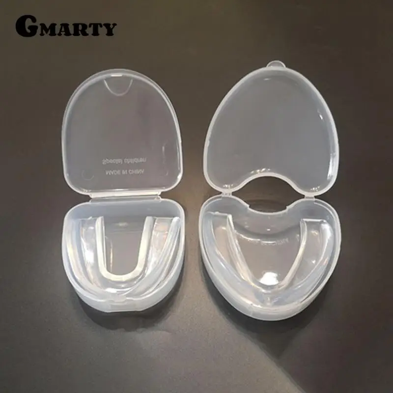 

1pc Mouth Guard EVA Teeth Protector Night Guard Mouth Trays for Bruxism Grinding Anti-snoring Teeth Whitening Boxing Protection