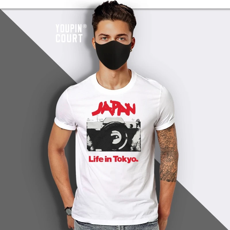 Классическая черная футболка унисекс из коллекции «японская жизнь в Токио», ограниченная серия
Классическая черная футболка унисекс из коллекции «японская жизнь в Токио», ограниченная серия