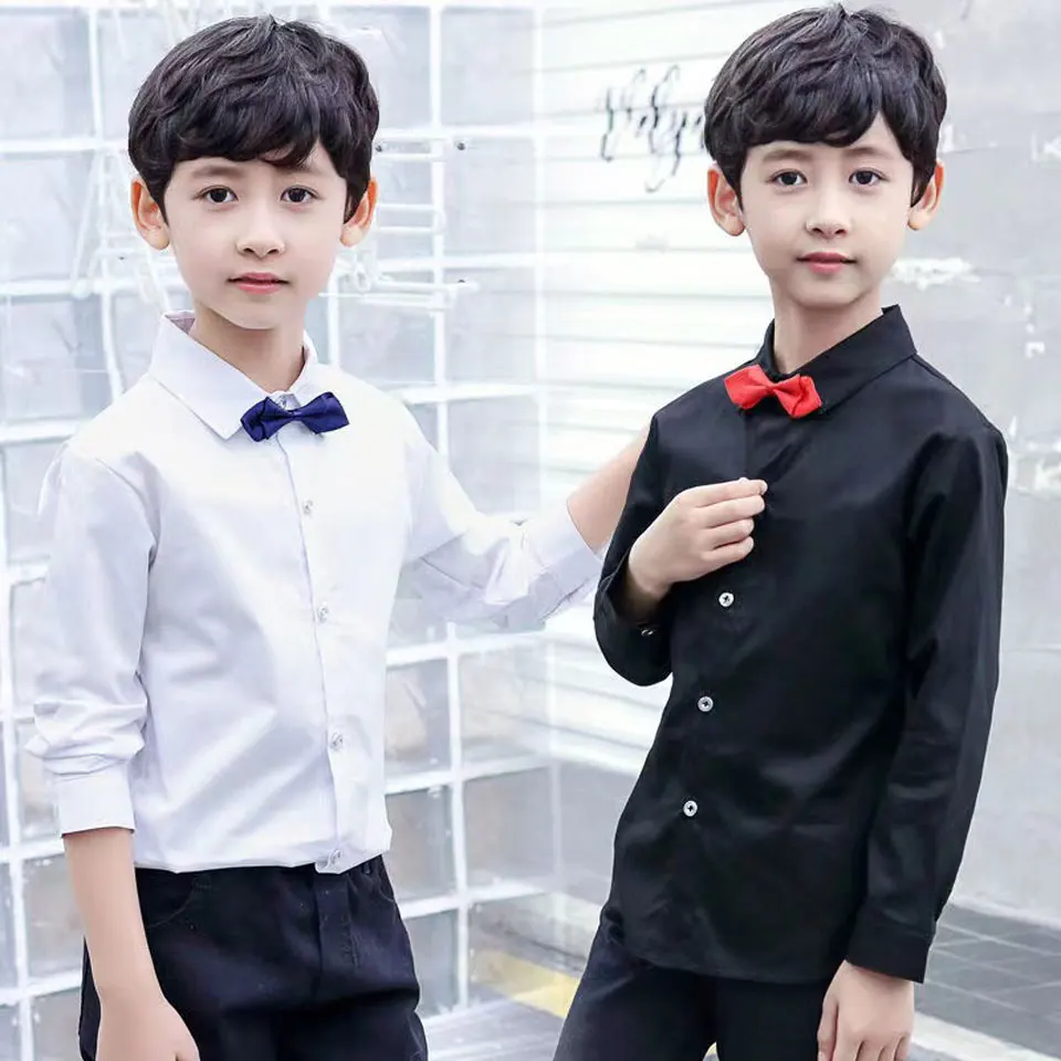 4 5 6 7 8 9 10 11 12 13 14YRS White Color Baby Boys Clothes Long Sleeve Shirt Clothes Cotton Mid Big Kids Boys Shirts 3 Colors
4 5 6 7 8 9 10 11 12 13 14YRS White Color Baby Boys Clothes Long Sleeve Shirt Clothes Cotton Mid Big Kids Boys Shirts 3 Colors