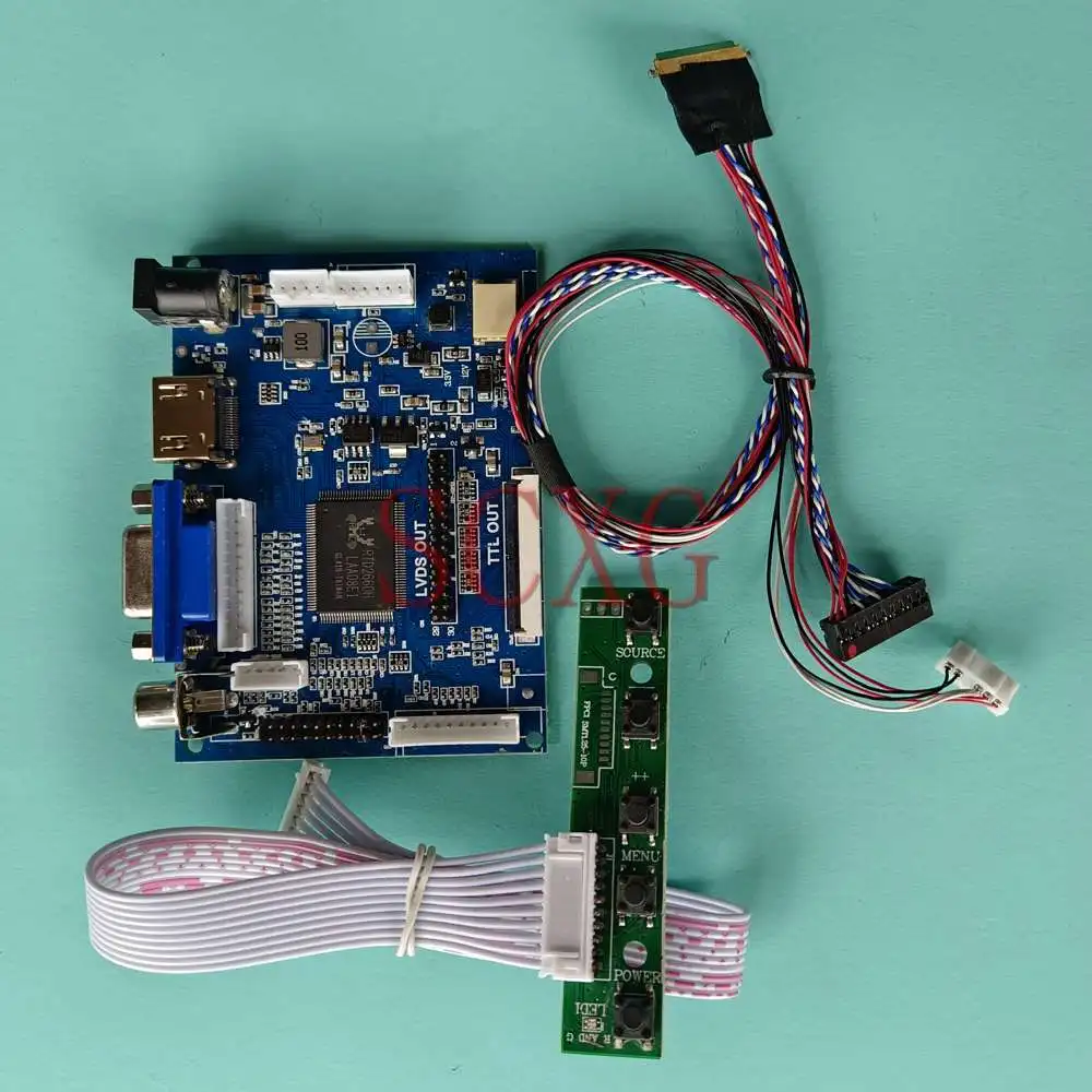 Совместимый с ноутбуками 14 "40 Pin LVDS VGA + AV + HDMI матричная плата контроллера ЖК-дисплея 1600*900 
Совместимый с ноутбуками 14 "40 Pin LVDS VGA + AV + HDMI матричная плата контроллера ЖК-дисплея 1600*900