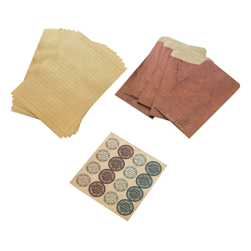 1 Set Envelope Vintage Envelopes Kraft Paper Envelope Writing Letter Paper Vintage Envelopes Sticker Letter Envelope Sticker
1 Set Envelope Vintage Envelopes Kraft Paper Envelope Writing Letter Paper Vintage Envelopes Sticker Letter Envelope Sticker