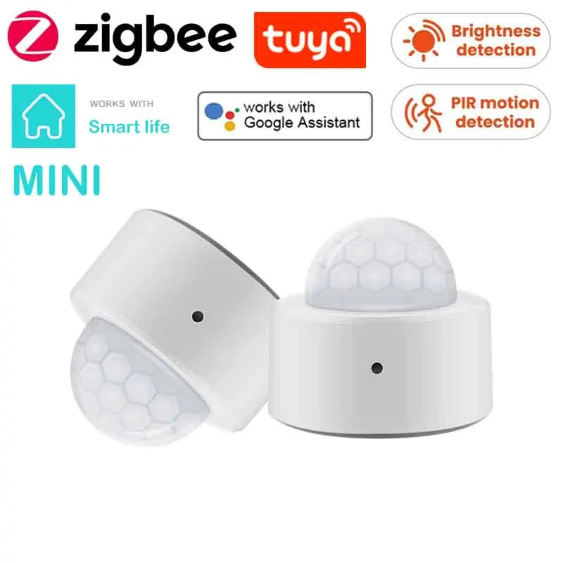 Беспроводной смарт-датчик движения Tuya ZigBee инфракрасный детектор для охранной