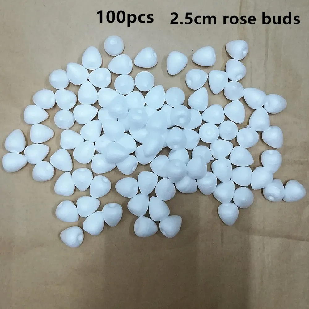 Белые поролоновые бутоны для украшений
Белые поролоновые бутоны для украшений