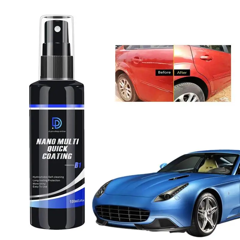 

100ml/300ml Car Coating Spray High Protection Car Shield Coating Car Paint Repair Car Exterior Restorer Ceramic Spray Coating