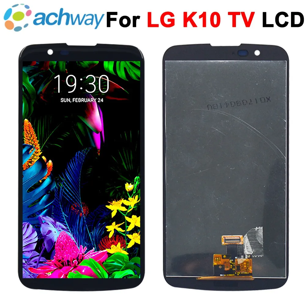 ЖК-дисплей с дигитайзером для LG k10 сенсорная панель в сборе рамкой телевизоров K10