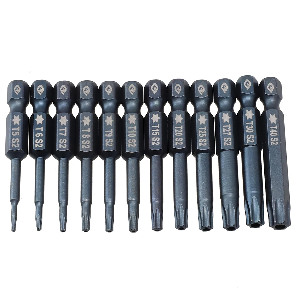 1Pc Magnetic Torx Screwdriver Bit T5-T40 50mm 6.35mm Hex Shank Alloy Steel For Electric Pneumatic Drivers Home Improvement Tools
1Pc Magnetic Torx Screwdriver Bit T5-T40 50mm 6.35mm Hex Shank Alloy Steel For Electric Pneumatic Drivers Home Improvement Tools