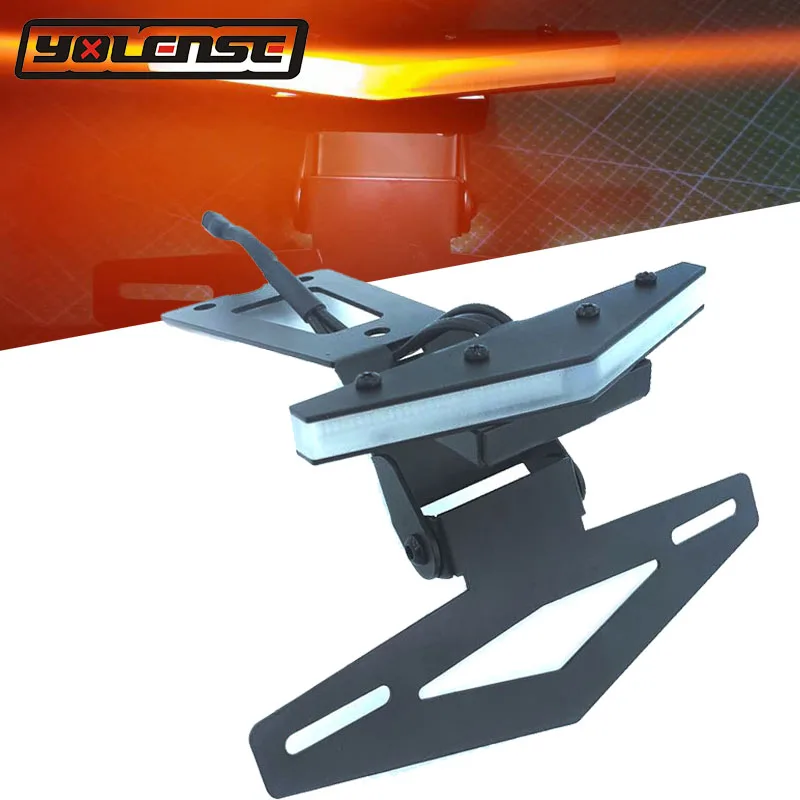 For DUCATI Hypermotard 950 Motorcycle Rear Tail Light Folding Brake Turn Signals Integrated LED Lights License Plate Bracket
For DUCATI Hypermotard 950 Motorcycle Rear Tail Light Folding Brake Turn Signals Integrated LED Lights License Plate Bracket