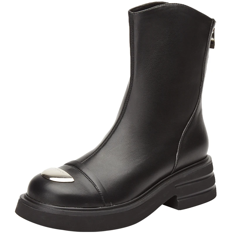 Autumn Explosive Women's Shoes 2022 New Snow Boots Round Head Casual Thick Heeled Zip Women's Leather Boots
Autumn Explosive Women's Shoes 2022 New Snow Boots Round Head Casual Thick Heeled Zip Women's Leather Boots