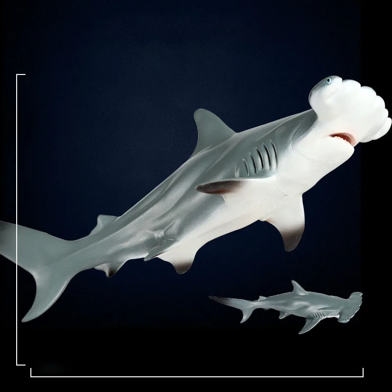 

Lifelike Baby Shark Toy Marine Sea Life Figure Squeeze Big Shark Fish Model PVC Collection Toy for Kids Children Gift