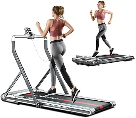 2-in-1 Folding Treadmill Under Desk Walking Treadmill for Home with Foldable Handrail Wide Tread Belt Super Slim Mini Quiet Trea
2-in-1 Folding Treadmill Under Desk Walking Treadmill for Home with Foldable Handrail Wide Tread Belt Super Slim Mini Quiet Trea