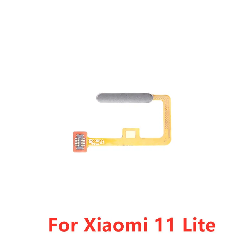 Сканер отпечатков пальцев с гибким кабелем для Xiaomi Mi 11 Lite сенсор распознавания
