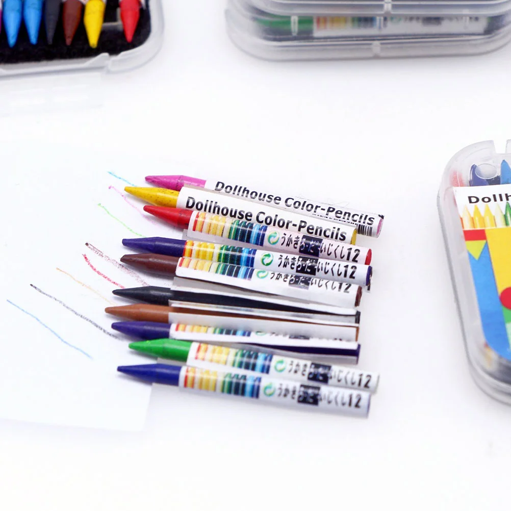 Color Crayons Mini Colored Packs Miniature Decoration Props 5x4cm House Model Rainbow Plastic Photo Accessory
Color Crayons Mini Colored Packs Miniature Decoration Props 5x4cm House Model Rainbow Plastic Photo Accessory