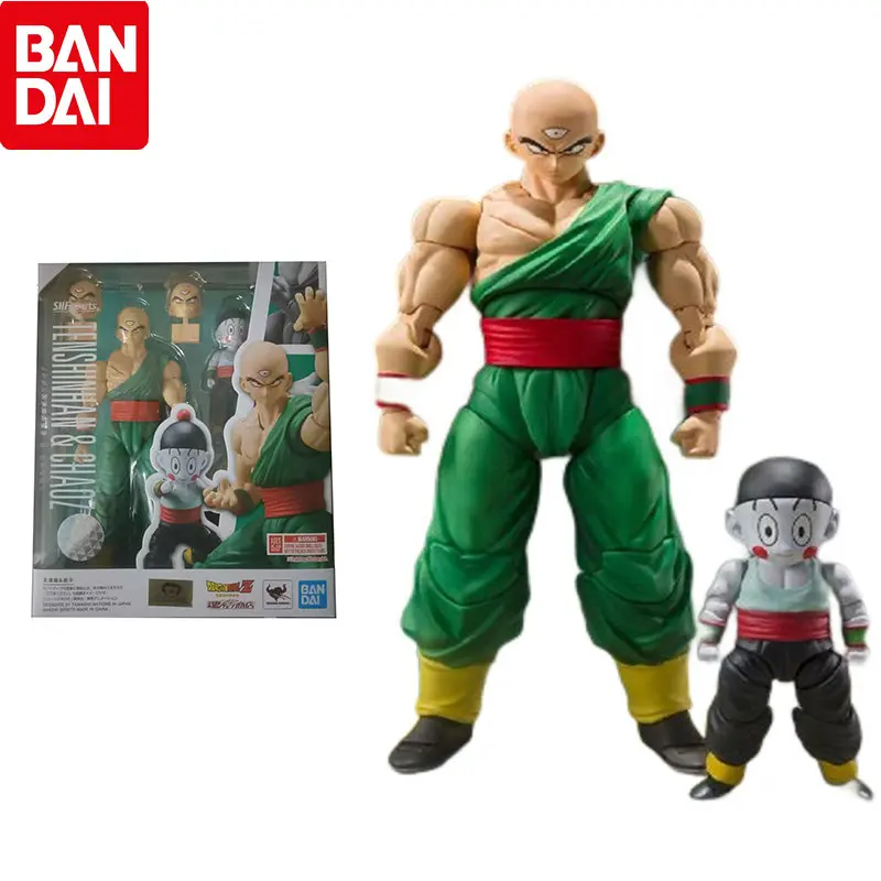 In Stock Bandai Dragon Ball SHF Soul Limited Tien Shinhan and Chiaotzu Anime Action Figures PVC Model Doll Collection Kids Toys
In Stock Bandai Dragon Ball SHF Soul Limited Tien Shinhan and Chiaotzu Anime Action Figures PVC Model Doll Collection Kids Toys