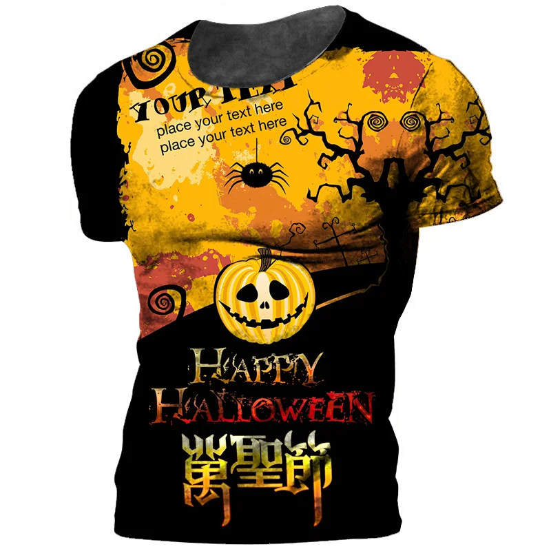 Vintage Halloween Men's T-Shirt 3D Printed Festive Short Sleeves T Shirt Thriller Hip Hop O-Neck Streetwear Oversized Blouses
Vintage Halloween Men's T-Shirt 3D Printed Festive Short Sleeves T Shirt Thriller Hip Hop O-Neck Streetwear Oversized Blouses