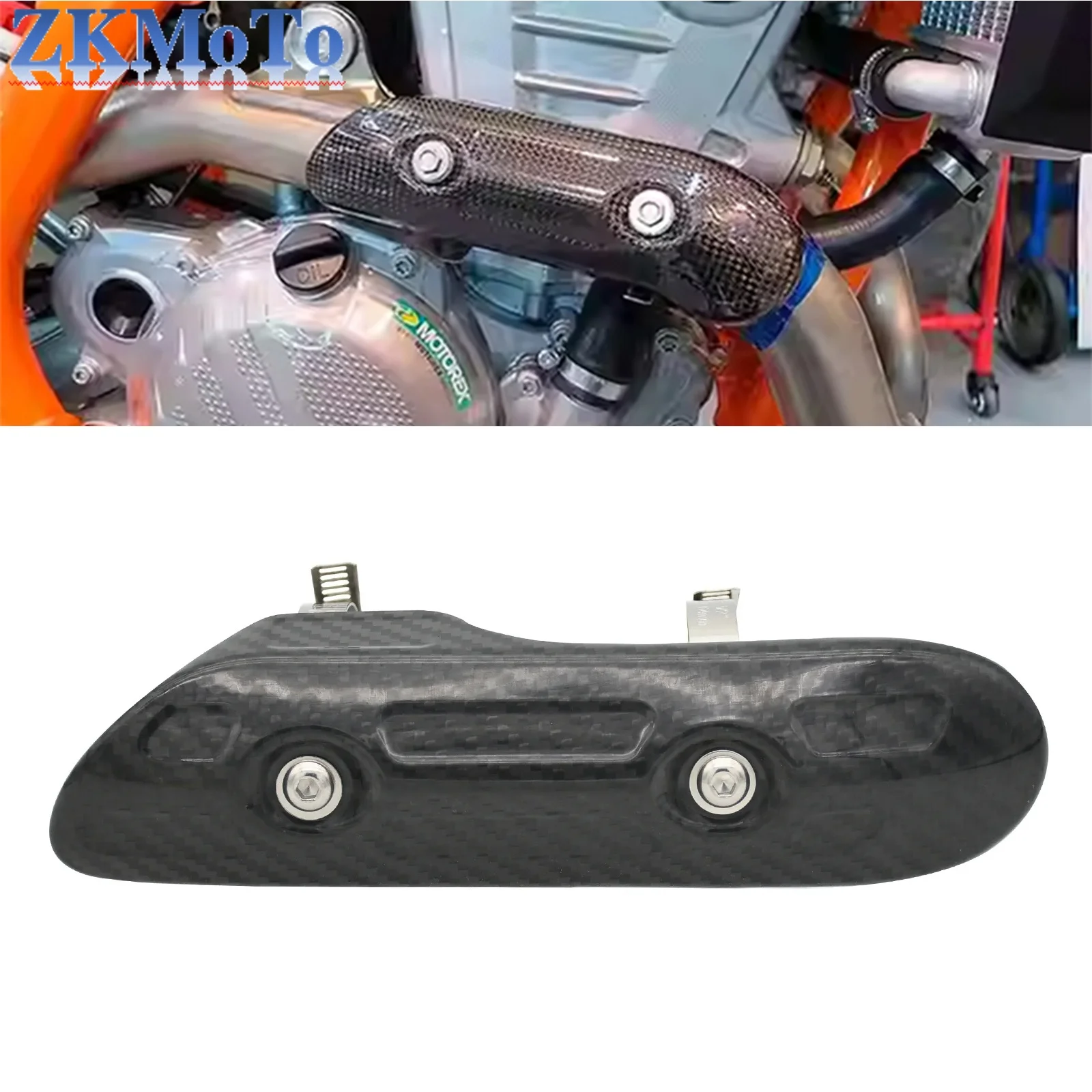 Защитный экран для выхлопных газов из углеродного волокна для мотоцикла Huqvarna FX FE 230 350 450 501 2017-2023 для KTM EXC EXCF 2007-2023 
Защитный экран для выхлопных газов из углеродного волокна для мотоцикла Huqvarna FX FE 230 350 450 501 2017-2023 для KTM EXC EXCF 2007-2023