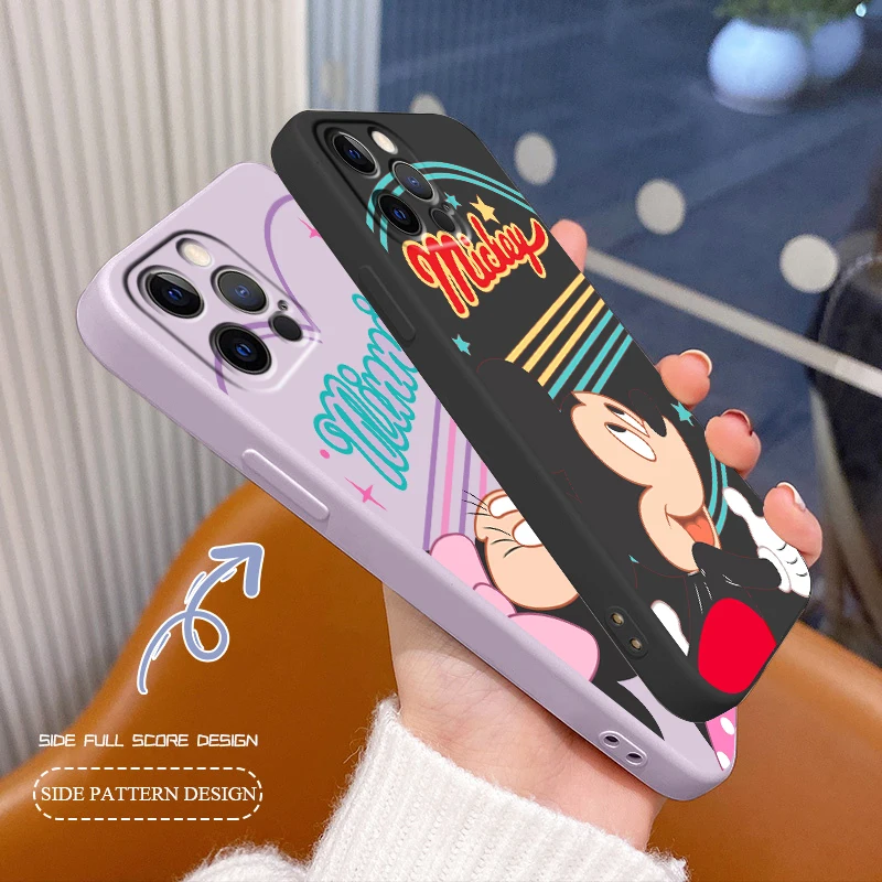 Disney Pink Mickey Minnie Phone Case For Apple iPhone 14 13 12 Mini 11 XS Pro Max X XR 8 7 SE 2020 Armour Liquid Rope Cover
Disney Pink Mickey Minnie Phone Case For Apple iPhone 14 13 12 Mini 11 XS Pro Max X XR 8 7 SE 2020 Armour Liquid Rope Cover