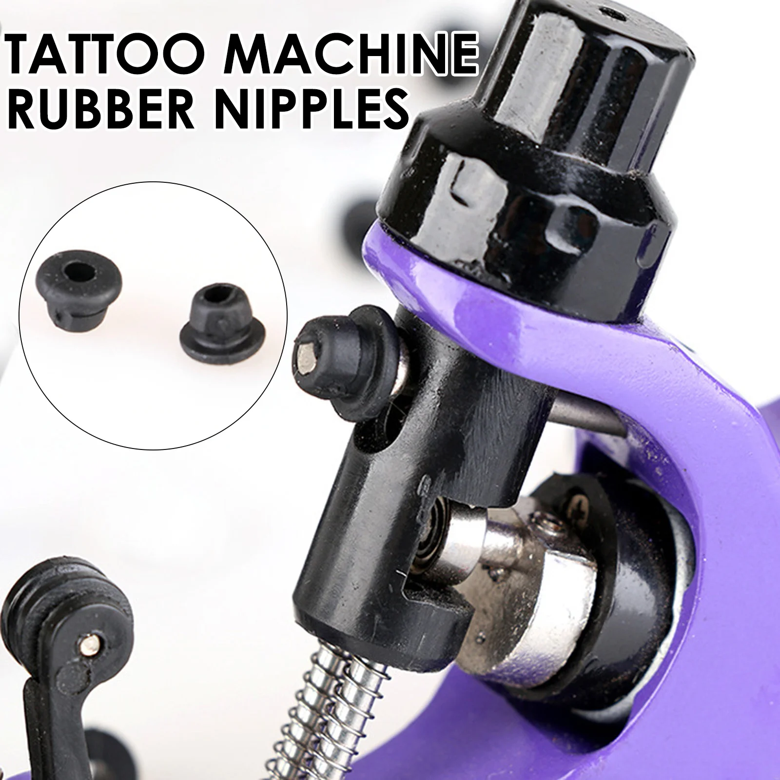 100Pcs Tattoo Needle Rubber Grommets Needle Pad Tattoo Machine Accessory Armature Bar Tools Tattoo Accesories
100Pcs Tattoo Needle Rubber Grommets Needle Pad Tattoo Machine Accessory Armature Bar Tools Tattoo Accesories