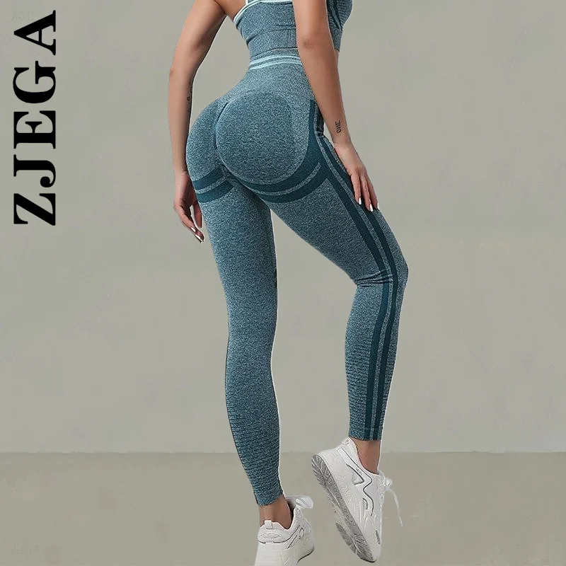 Zjega Women Fashion Seamless Fitness Tights Leggings Woman Gym Tights Sporty Clothing Gym Push Up Yoga Pants Women Female
Zjega Women Fashion Seamless Fitness Tights Leggings Woman Gym Tights Sporty Clothing Gym Push Up Yoga Pants Women Female