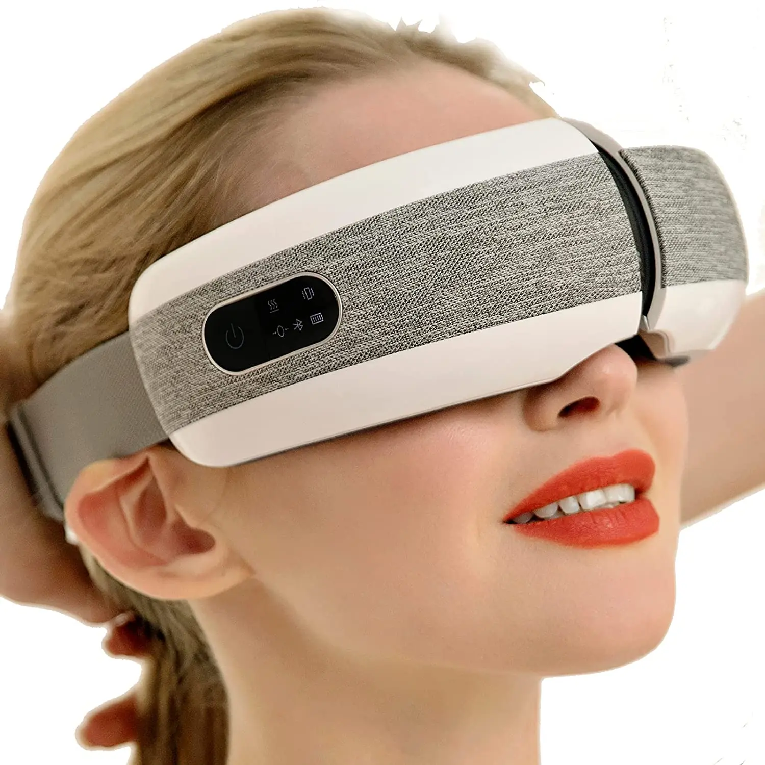 Comfortable Eye Massager with Heat and Air Compression Rechargeable Sleep Mask Massager With Music
Comfortable Eye Massager with Heat and Air Compression Rechargeable Sleep Mask Massager With Music