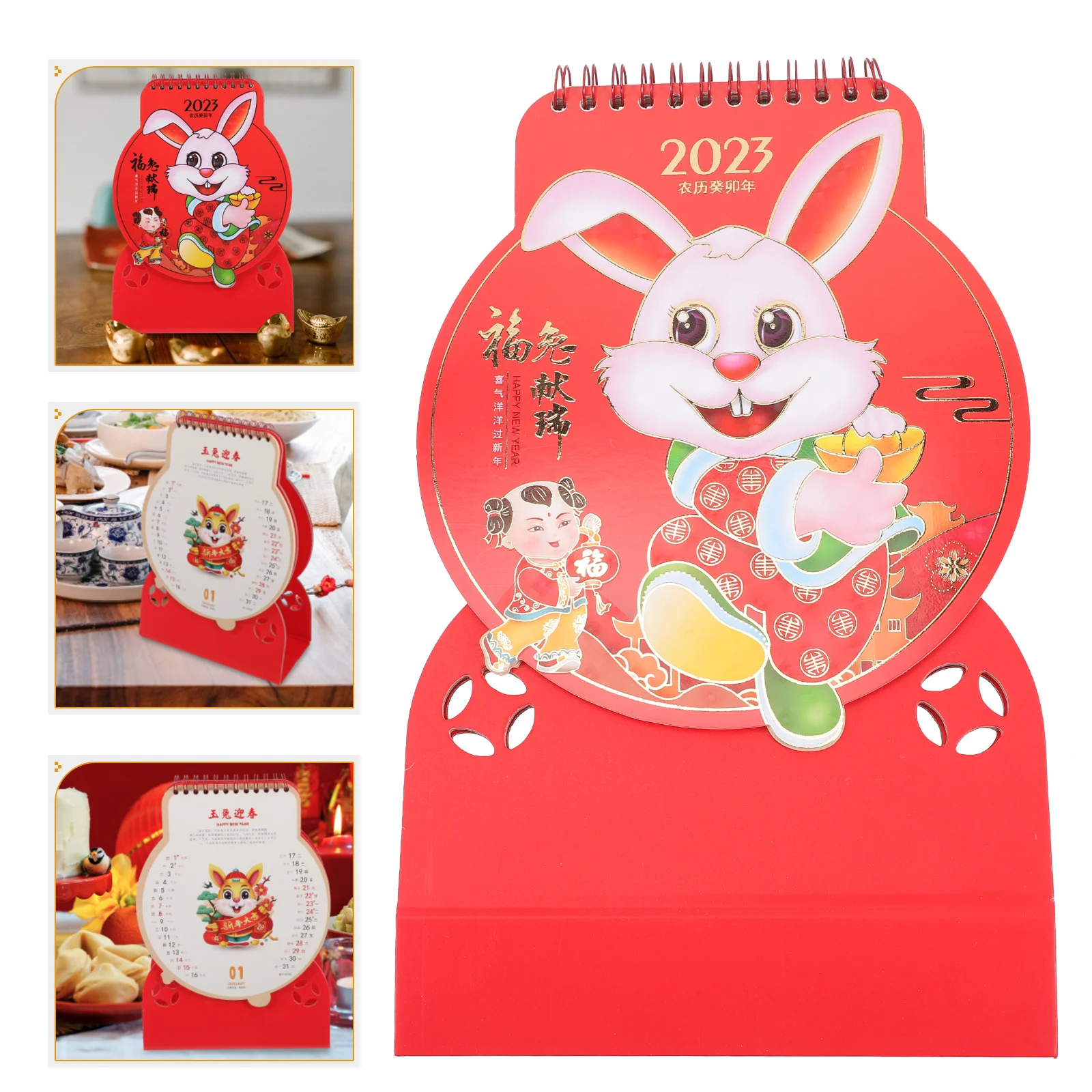 Calendar Year Chinese Rabbit Desk Standing Monthly Newthe Daily Desktop Flippedstand Tabletop Table Tradition Festival Spring
Calendar Year Chinese Rabbit Desk Standing Monthly Newthe Daily Desktop Flippedstand Tabletop Table Tradition Festival Spring