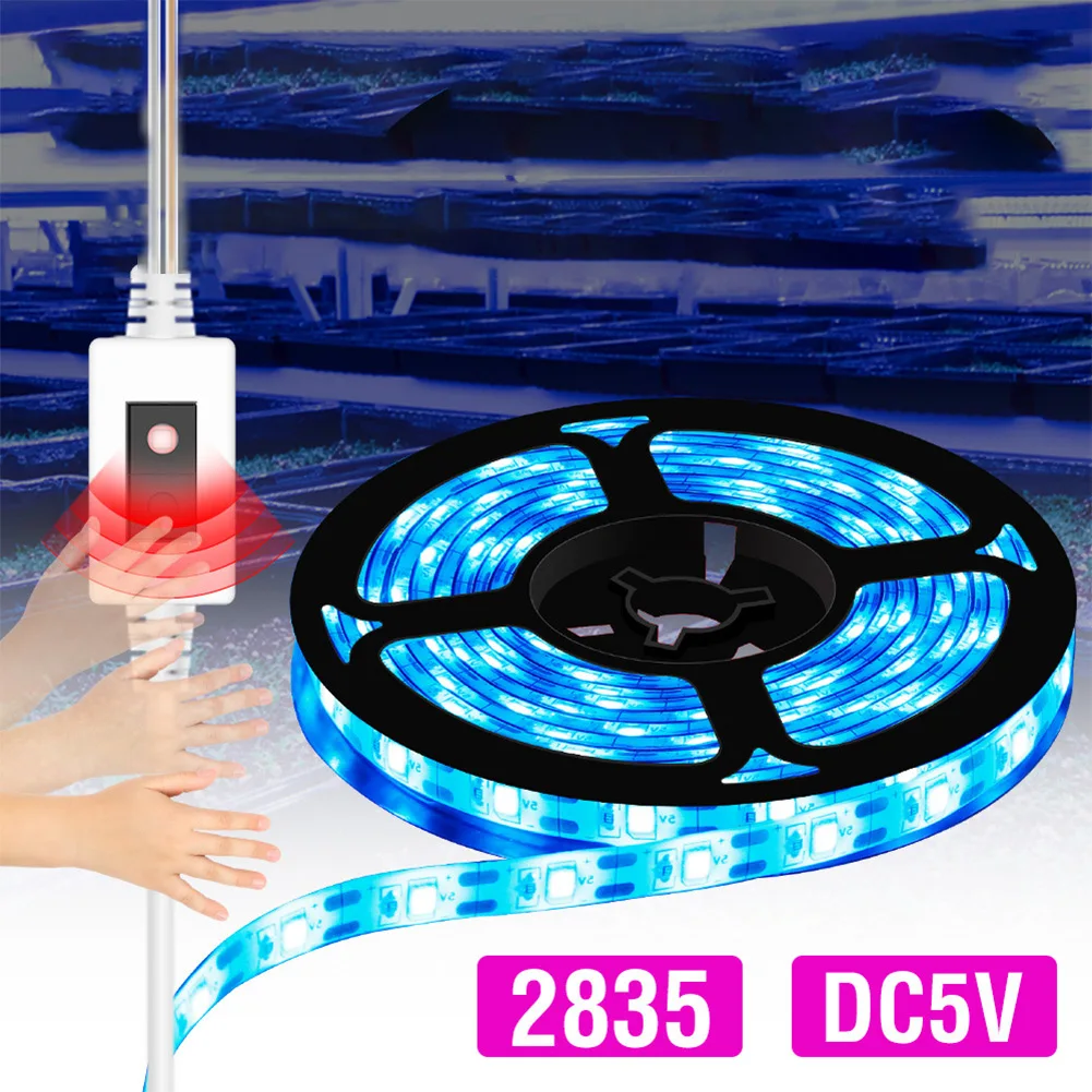 3Meters LED Plant Light With 2835 Hand Sweeping Plant Fill Light USB Potted Plant Light Full Spectrum Strip Growing Lamp
3Meters LED Plant Light With 2835 Hand Sweeping Plant Fill Light USB Potted Plant Light Full Spectrum Strip Growing Lamp