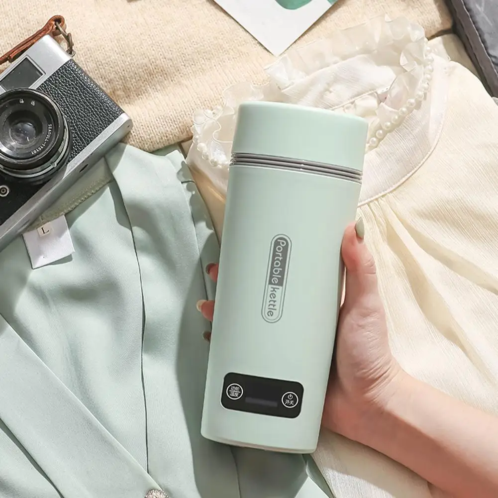 350ML Electric Heating Water Cup Portable Kettle For Travel Stainless Steel Tea Coffee Water Keep Warm With 4 Temperature C E3Z1
350ML Electric Heating Water Cup Portable Kettle For Travel Stainless Steel Tea Coffee Water Keep Warm With 4 Temperature C E3Z1