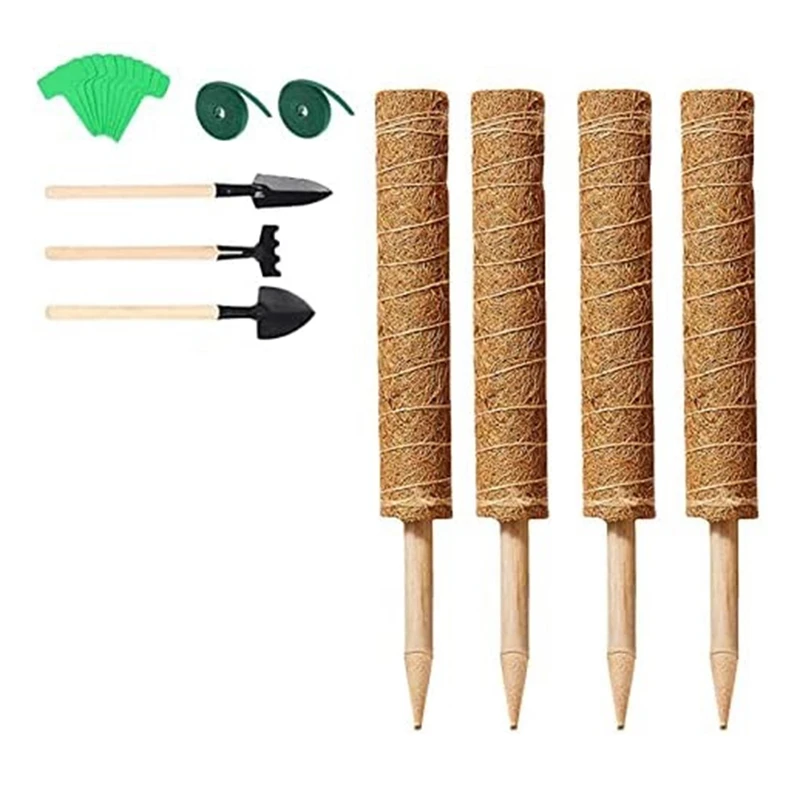 4Pcs 16Inch Potted Climbing Plants Pole For Indoor Potted Plants Growing Upward With Plant Labels Mini Garden Tools
4Pcs 16Inch Potted Climbing Plants Pole For Indoor Potted Plants Growing Upward With Plant Labels Mini Garden Tools
