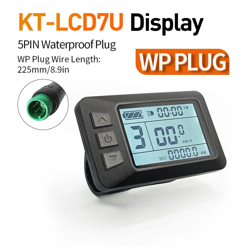 Дисплей KT-LCD7 с Usb, водонепроницаемый разъем, ЖК-инструмент, модифицированные аксессуары для электрического велосипеда
Дисплей KT-LCD7 с Usb, водонепроницаемый разъем, ЖК-инструмент, модифицированные аксессуары для электрического велосипеда