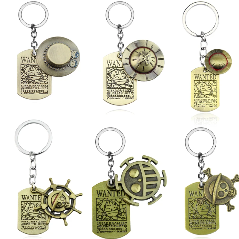 Anime One Piece KeyChain Ace Luffy Wanted Hat Key Holder Chain Chaveiro Pendant for Car Metal Jewelry Gift Charms Keyring
Anime One Piece KeyChain Ace Luffy Wanted Hat Key Holder Chain Chaveiro Pendant for Car Metal Jewelry Gift Charms Keyring