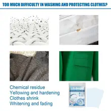 Bag Laundry Tablets Concentrated Washing Powder Underwear Detergent Sheets Laundry Bubble Paper Clothing Cleaning Product