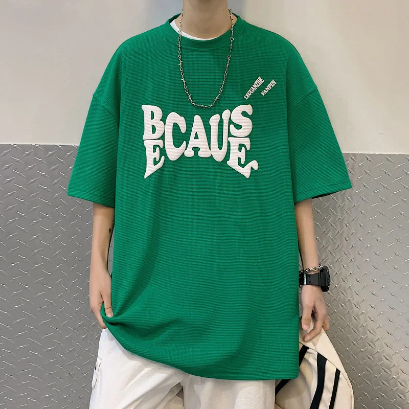 Privathinker Summer Oversized Waffle Letter Mens T-shirts Short Sleeve New Fashion Couple Clothing Harajuku Male Casual Top Tees
Privathinker Summer Oversized Waffle Letter Mens T-shirts Short Sleeve New Fashion Couple Clothing Harajuku Male Casual Top Tees