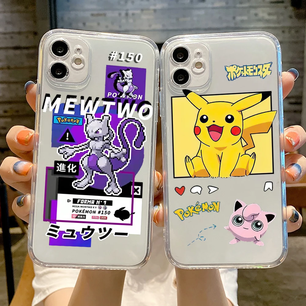 Pokemon Pikachu Ultra Thin Clear Phone Case For Apple iPhone 13 12 11 Pro 12 13 Mini X XR XS Max SE 5 6 6s 7 8 Plus Funda
Pokemon Pikachu Ultra Thin Clear Phone Case For Apple iPhone 13 12 11 Pro 12 13 Mini X XR XS Max SE 5 6 6s 7 8 Plus Funda