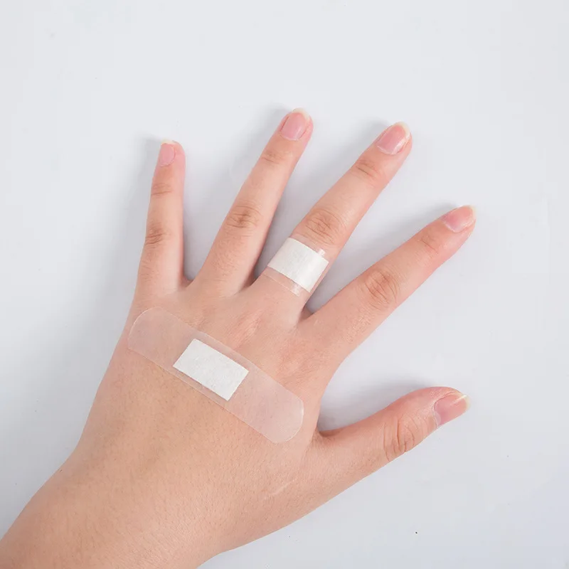 100 шт./упаковка, прозрачная водонепроницаемая лента Повязки 
100 шт./упаковка, прозрачная водонепроницаемая лента Повязки