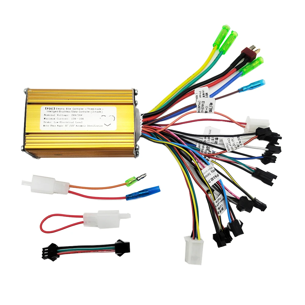 24V 36V 250W 350W Electric Bike Bicycle Scooter Brushless Controller 13A 14A 15A 18A for e-Scooter e-Bike
24V 36V 250W 350W Electric Bike Bicycle Scooter Brushless Controller 13A 14A 15A 18A for e-Scooter e-Bike