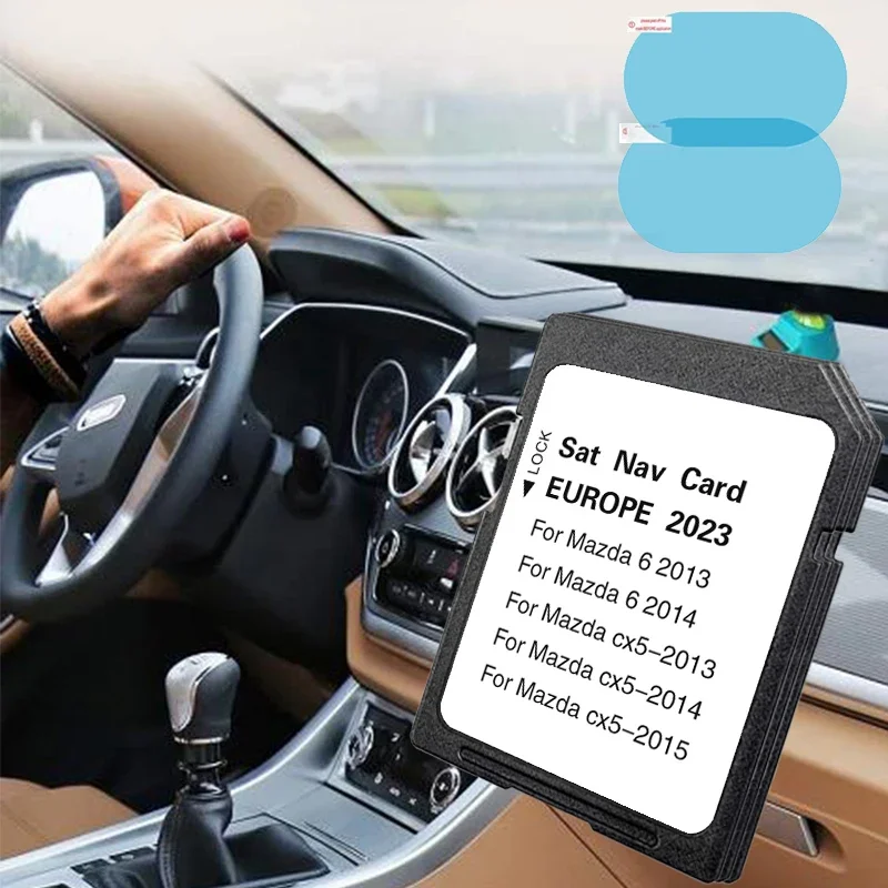Fast Delivey For Mazda 6 CX-5 SD Map Cards Europe UK Sat Navi 2023 Navigation 8GB GPS Card Accessories With Anti Fog Sticker
Fast Delivey For Mazda 6 CX-5 SD Map Cards Europe UK Sat Navi 2023 Navigation 8GB GPS Card Accessories With Anti Fog Sticker
