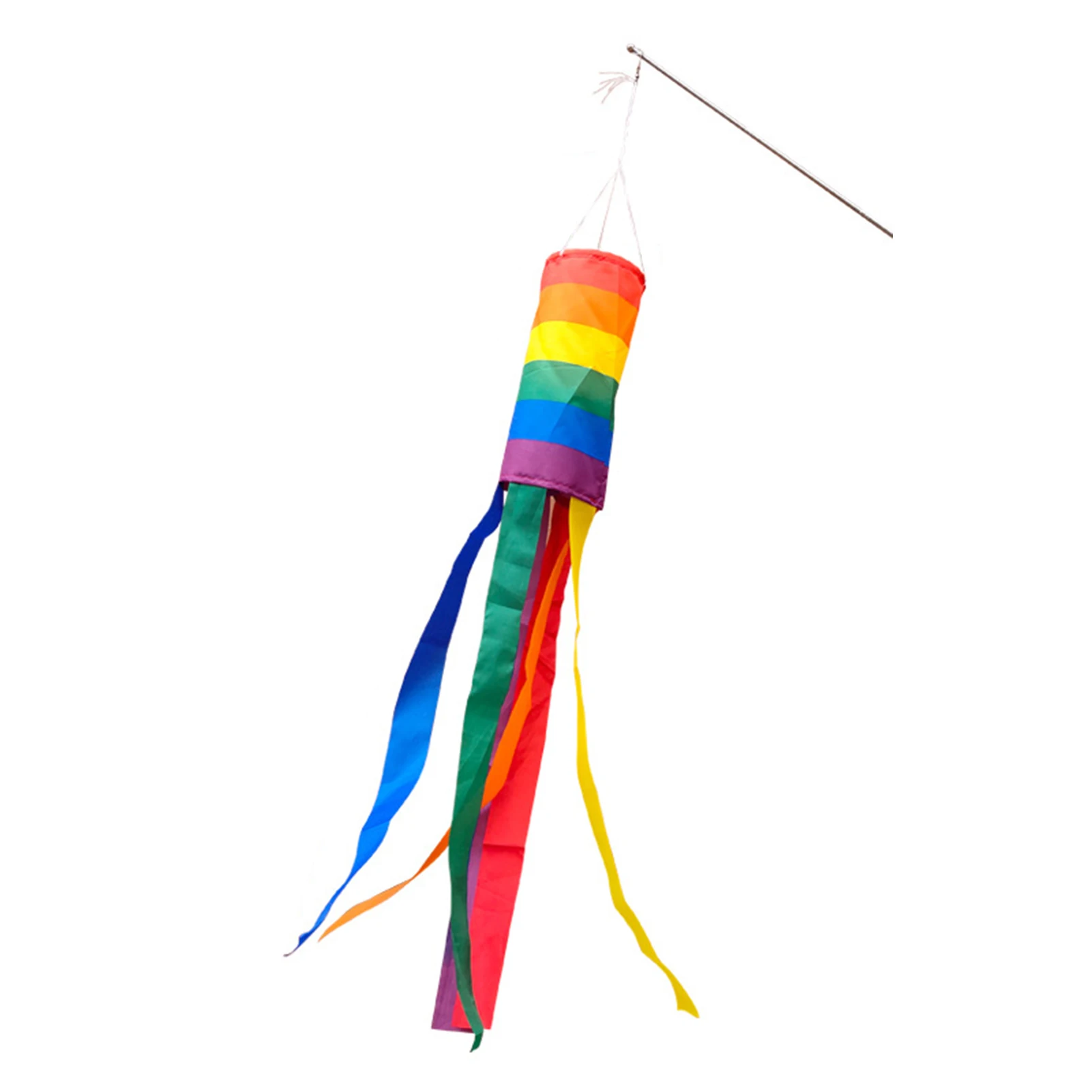 88cm Outdoor Rip-stop Wind Sock Bag Rainbow Windsock LGBT Rainbow Wind Flag Wind Vane Rainbow Wind Tube Flag Wind Vane
88cm Outdoor Rip-stop Wind Sock Bag Rainbow Windsock LGBT Rainbow Wind Flag Wind Vane Rainbow Wind Tube Flag Wind Vane