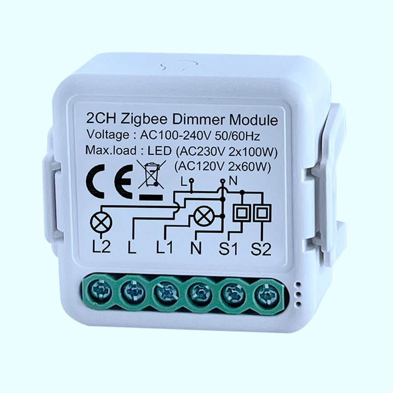 Tuya Zigbee Smart Dimmer Switch Module With Neutral Wireless Remote Control Compatible Alexa Home
Tuya Zigbee Smart Dimmer Switch Module With Neutral Wireless Remote Control Compatible Alexa Home