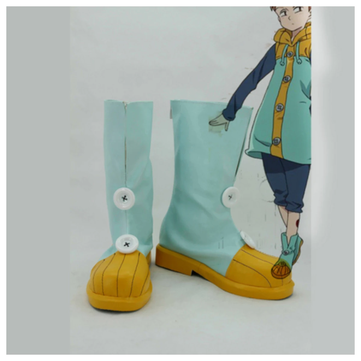The Seven Deadly Sins King Cosplay Boots Shoes Anime Grizzly's Sin of Sloth Cosplay Costume Props Shoes Men Women Custom Made
The Seven Deadly Sins King Cosplay Boots Shoes Anime Grizzly's Sin of Sloth Cosplay Costume Props Shoes Men Women Custom Made