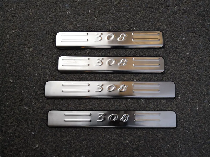 Car styling for Peugeot 308 2012-2019 stainless steel Car Scuff Plate/Door Sill Door Sill door cover outside door sill plate Y
Car styling for Peugeot 308 2012-2019 stainless steel Car Scuff Plate/Door Sill Door Sill door cover outside door sill plate Y