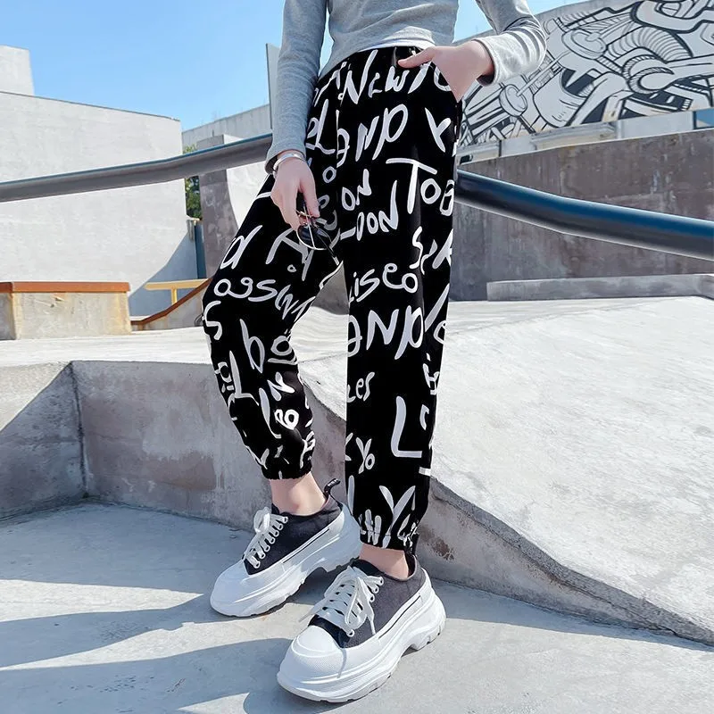 Kids Casual Ankle-length Pants For Girls Summer Cool Breathable Harem Pants Children Anti-mosquito Trousers Teenage Pants 6-14 Y
Kids Casual Ankle-length Pants For Girls Summer Cool Breathable Harem Pants Children Anti-mosquito Trousers Teenage Pants 6-14 Y