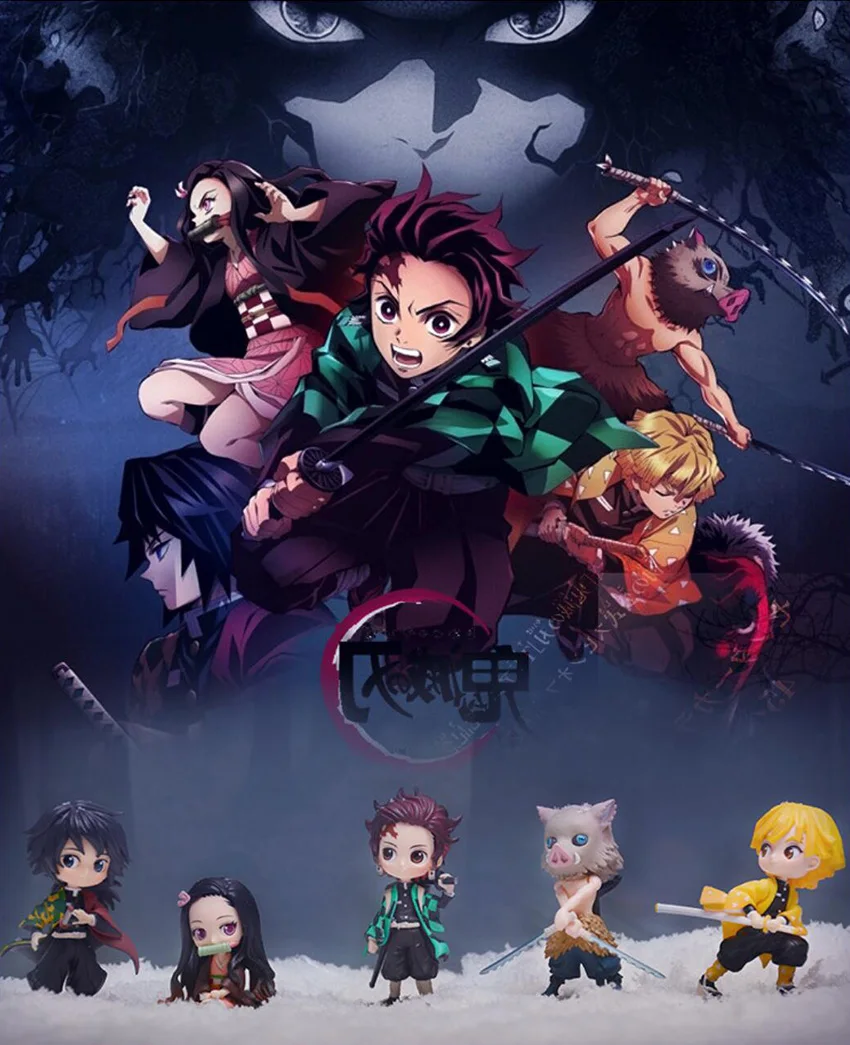 6 Q Version Demon Slayer Standing Ghost Doll Tanjiro Nidouzi Inosuke Zenizu Figure Action Figure Movie Model Toy
6 Q Version Demon Slayer Standing Ghost Doll Tanjiro Nidouzi Inosuke Zenizu Figure Action Figure Movie Model Toy